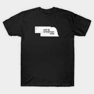 Vintage Nebraska Food Chili Cinnamon Rolls T-Shirt